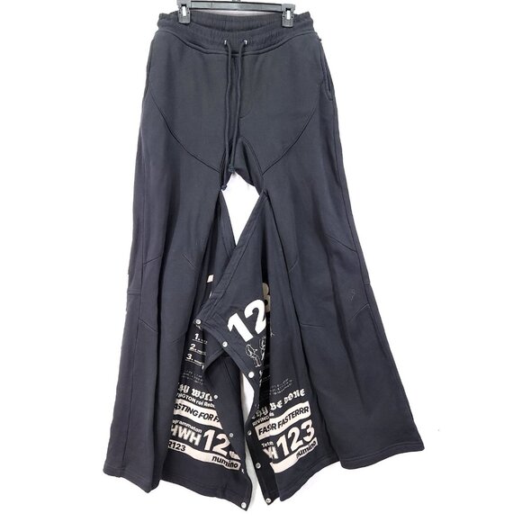 Rivington Roi Rebis Emergency Prayer Sweatpants 123 Men Size 30 Heavyweight - Picture 3 of 16